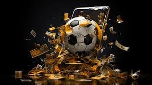 Detail emas pada tema Midas Fortune
